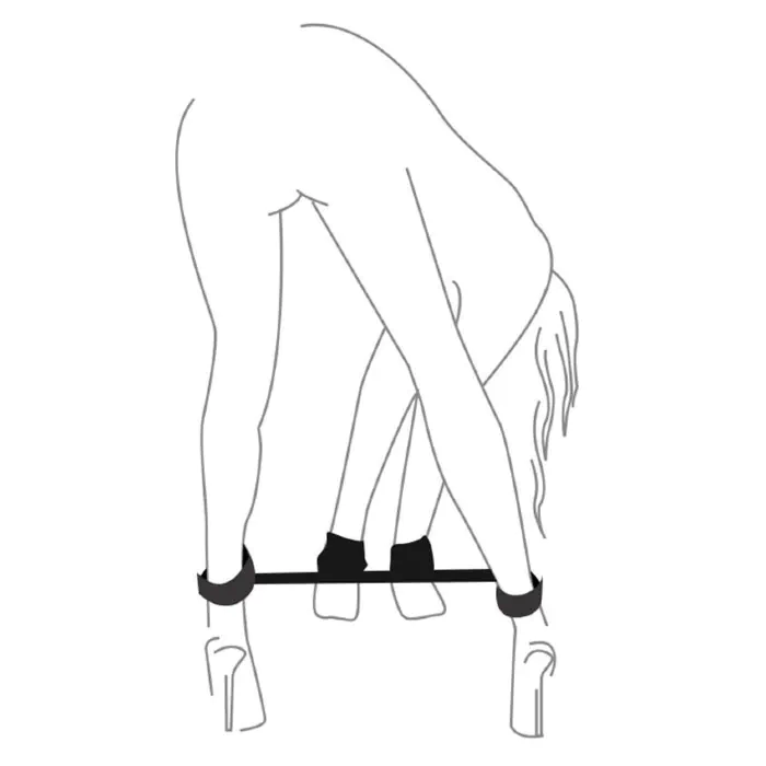Набір для фіксації Art of Sex BDSM Straight Line Fixation Simple — фото 3