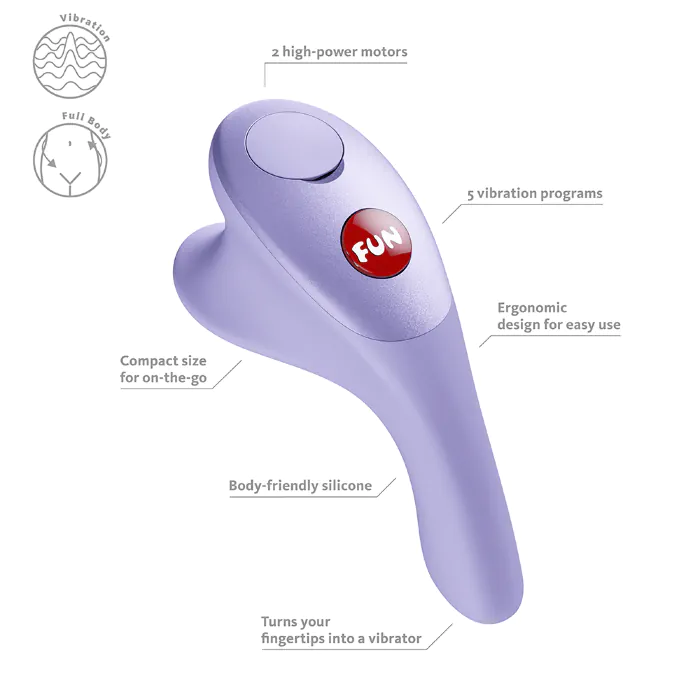 Стимулятор Fun Factory Be·One Purple — фото 9