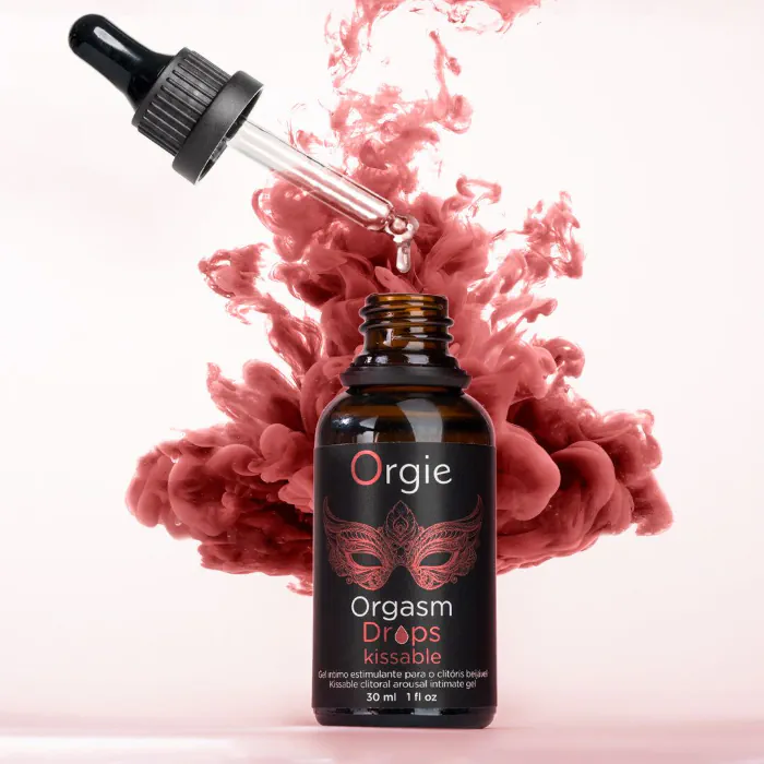 Збуджувальні краплі для клітора Orgie Orgasm Drops Kissable 30 мл — фото 4