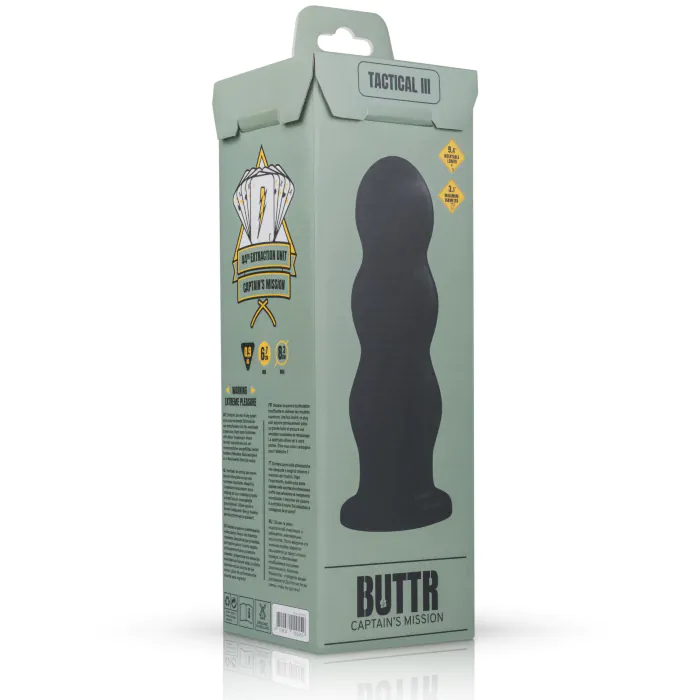 Анальна пробка BUTTR Tactical III Butt Plug — фото 6