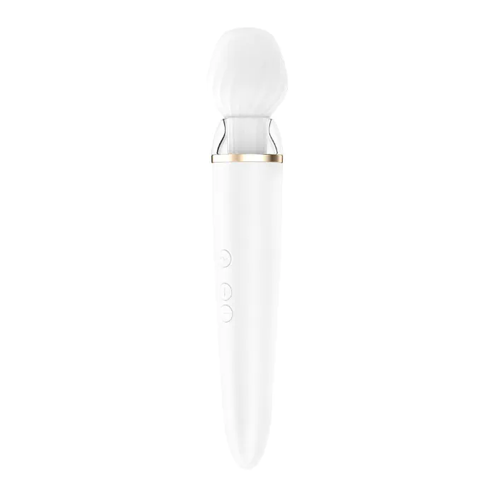 Вібромасажер Satisfyer Double Wand-er Connect App white