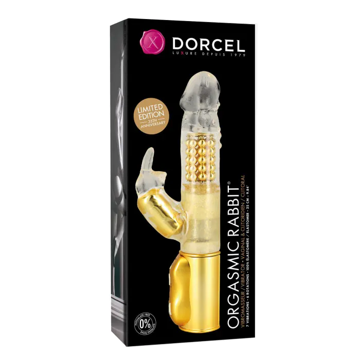 Вібратор Marc Dorcel Orgasmic Rabbit Gold — фото 2