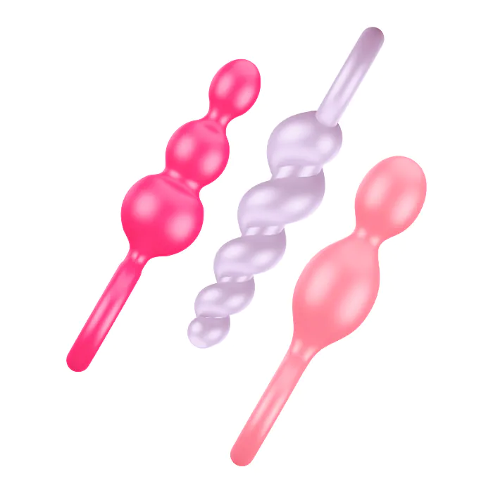 Набір анальних пробок Satisfyer Booty Call colored — фото 3