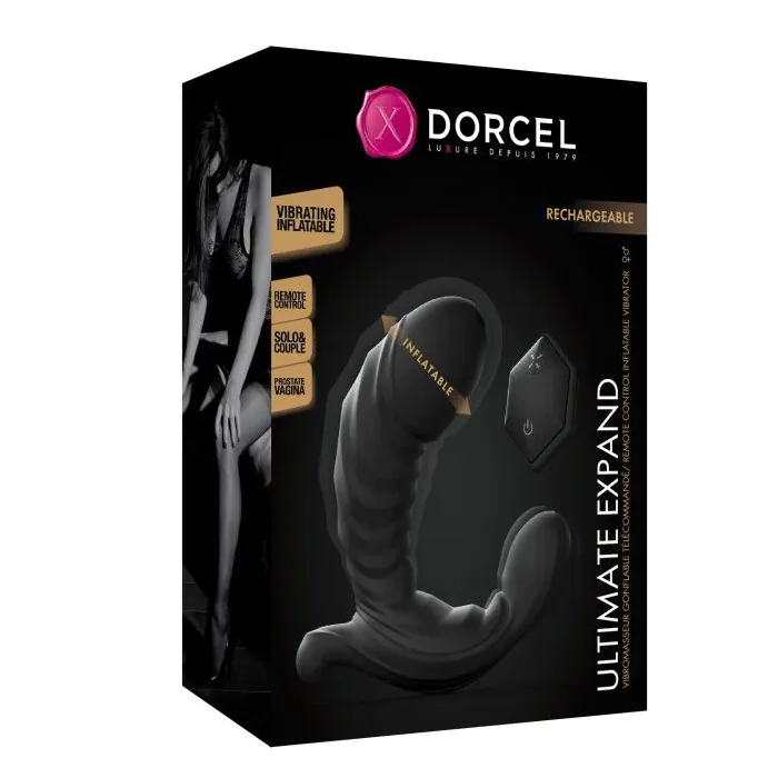 Універсальний вібратор з стволом, що надується, Dorcel ULTIMATE EXPAND — фото 8