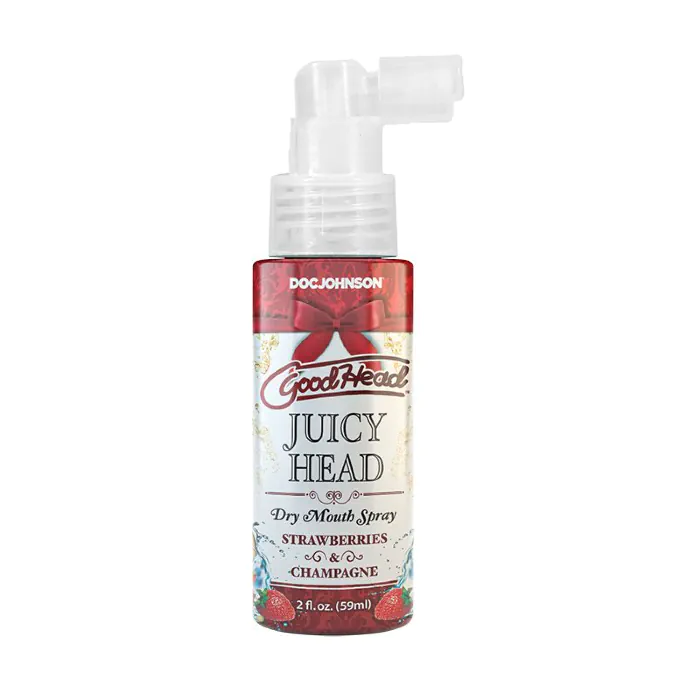 Зволожувальний спрей оральний Doc Johnson GoodHead Juicy Head Strawberries and Champagne 59 мл