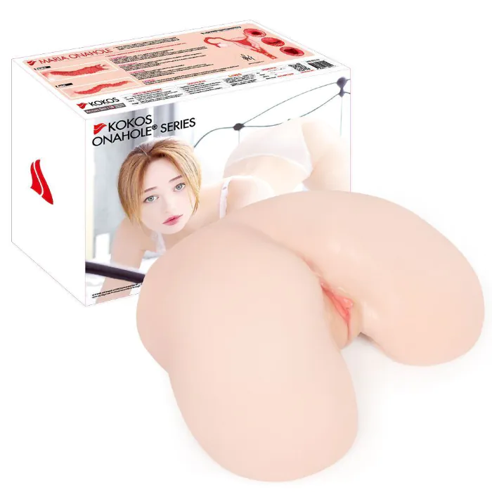 Мастурбатор Kokos Onahole Edition 003 by Maria Real Hips 2WayPlus з вібрацією — фото 7
