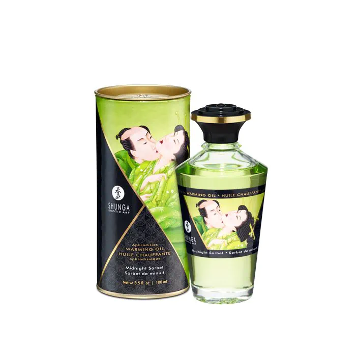 Розігріваюча олія Shunga APHRODISIAC WARMING OIL Північний сорбет