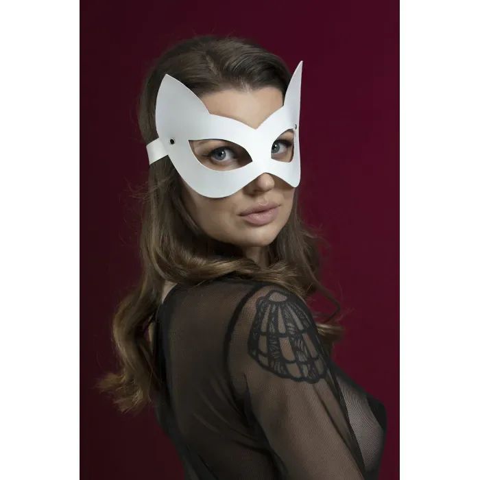 Маска киці Feral Feelings Kitten Mask White — фото 4