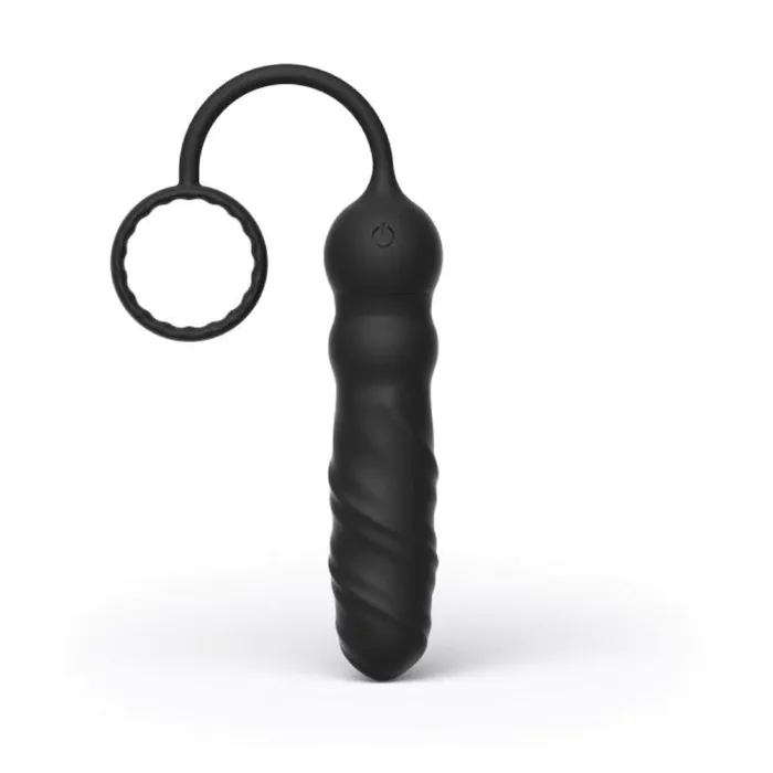 Анальний вібратор Dorcel Deep Seeker з ерекційним кільцем