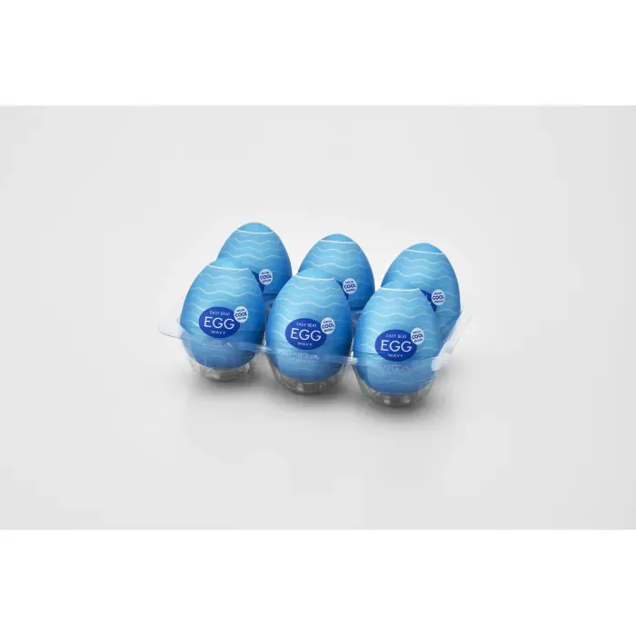 Мастурбатор Tenga Egg Wavy II Cool Edition — фото 5