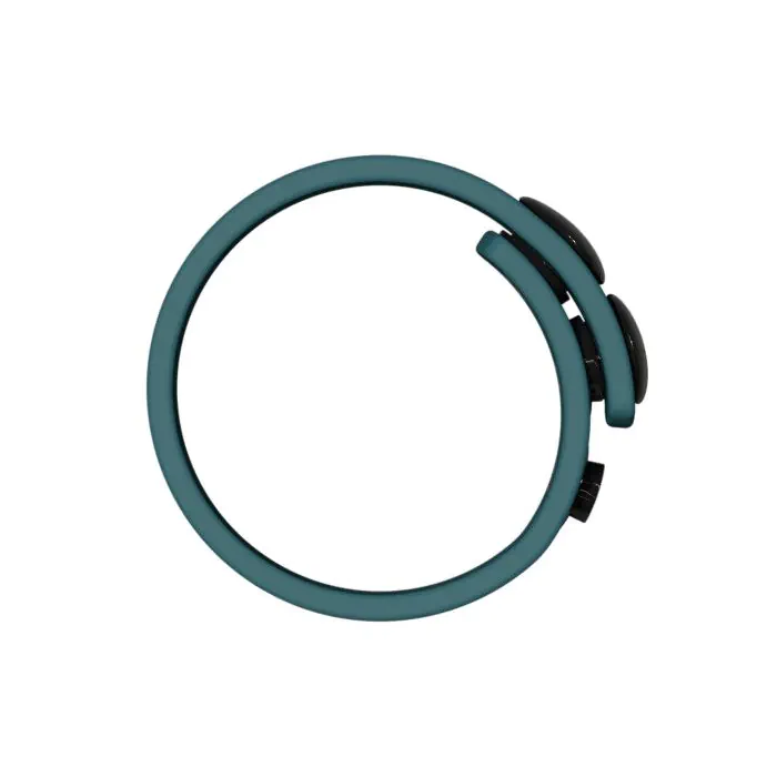 Регульоване ерекційне кільце на кнопках Love To Love Hero Ring Teal Me — фото 2