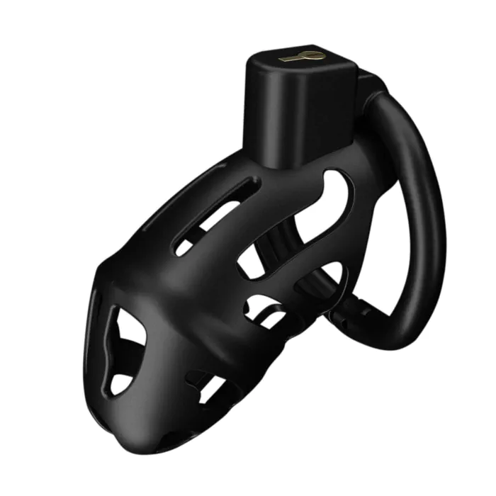 Клітка для пеніса Lockink Sevanda Plastic Chastity Cage Black