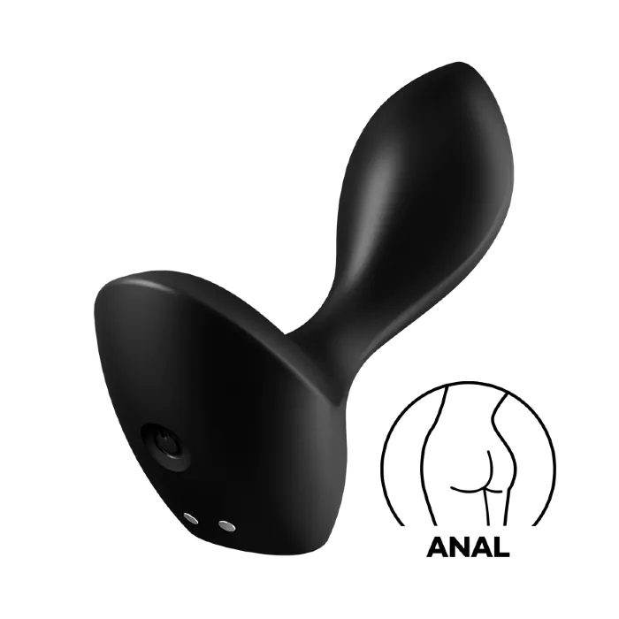 Анальна пробка з вібрацією Satisfyer Backdoor Lover black