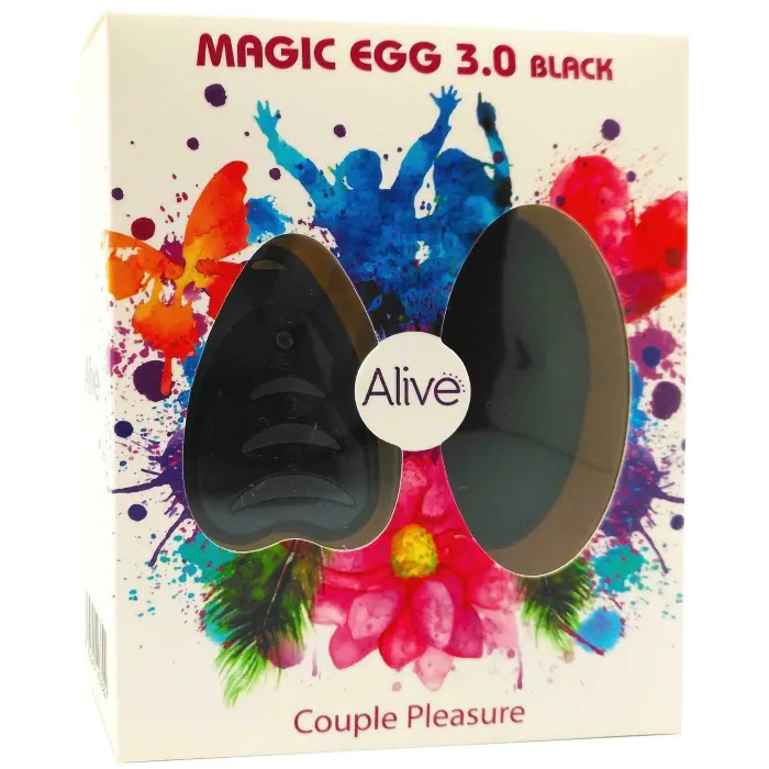 Віброяйце Alive Magic Egg 3.0 Black — фото 2