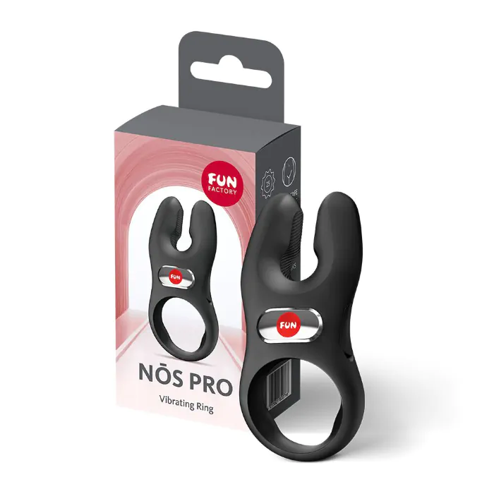 Віброкільце Fun Factory NŌS Pro Black — фото 7