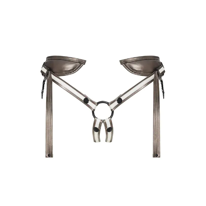 Труси для страпону Strap-On-Me Leatherette HARNESS DESIROUS — фото 3