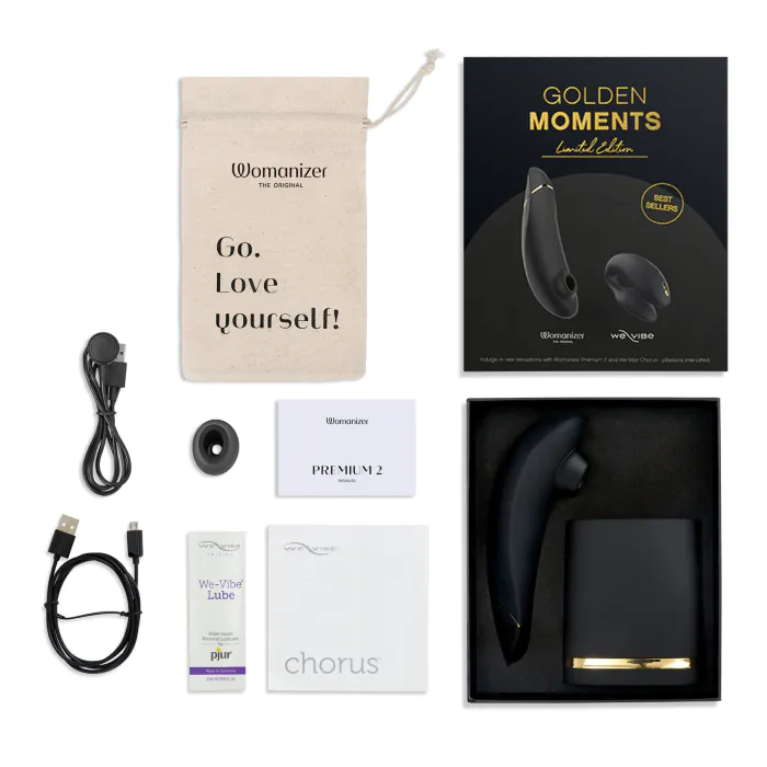 Набір Golden Moments Collection 2 Womanizer + We-Vibe — фото 23