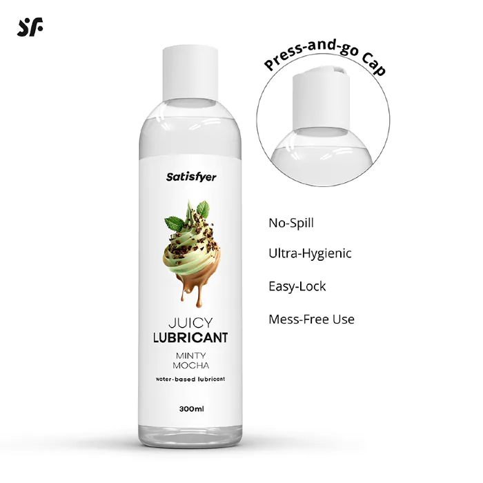 Лубрикант Satisfyer Juicy Lubricant Minty Mocha 300 мл — фото 4