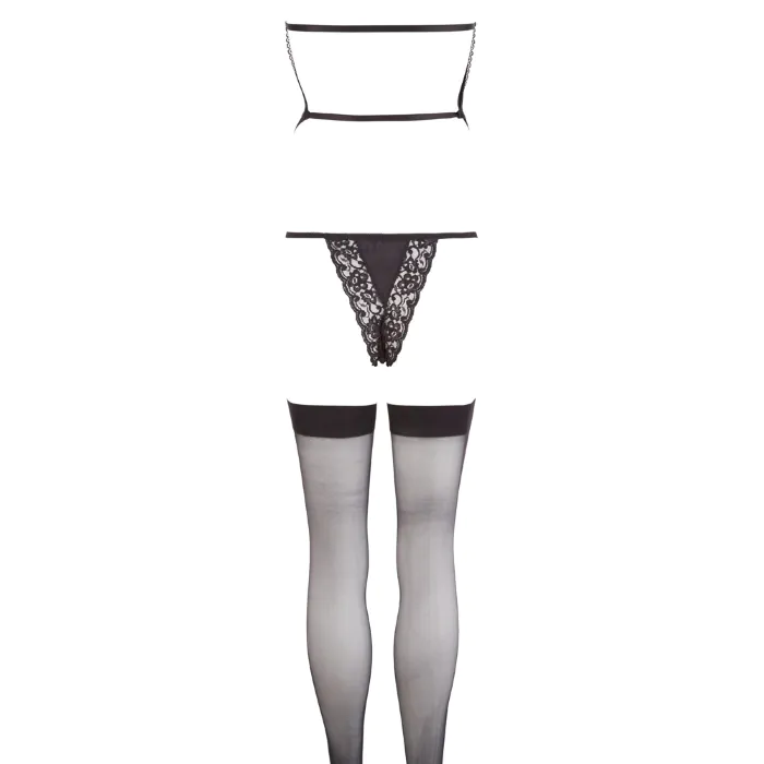 Комплект Cottelli Lingerie Set Black — фото 6