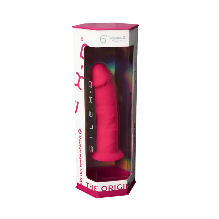 Фалоімітатор SilexD Model 2 Robby 6" Pink — фото 9