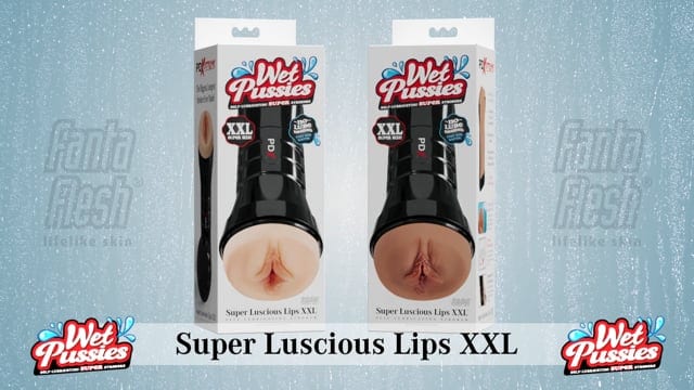 Мастурбатор Wet Pussies Super Luscious Lips XXL Light — фото 8