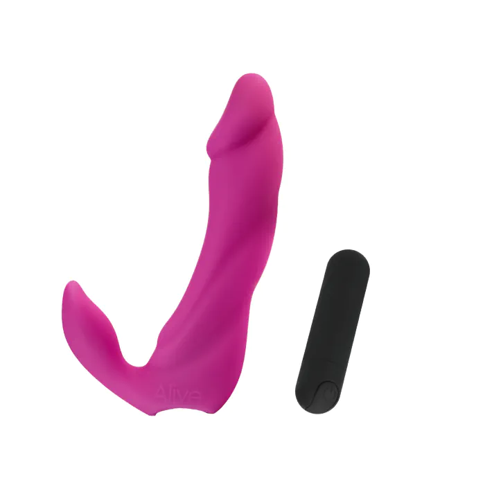 Вібратор кролик Alive Bifun Pro Pink — фото 2