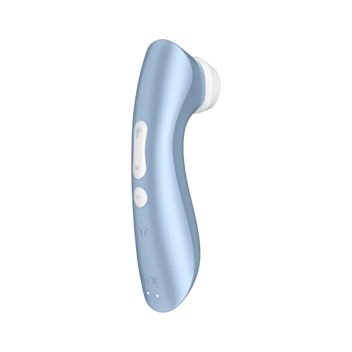 Вакуумний вібратор Satisfyer Pro 2+ Vibration Generation 2 Blue — фото 4