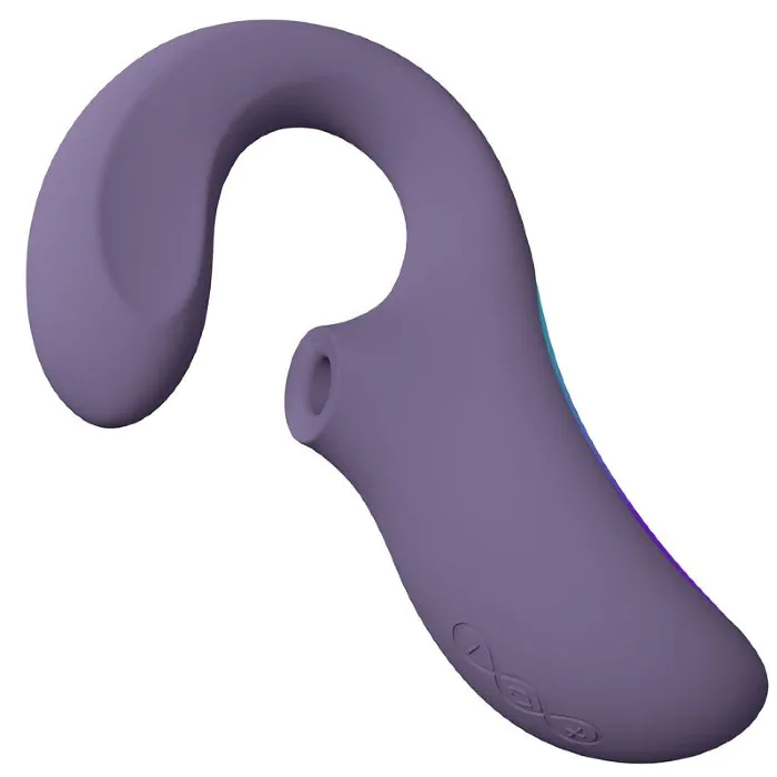 Кліторально-вагінальний звуковий стимулятор LELO Enigma WAVE Cyber Purple — фото 4