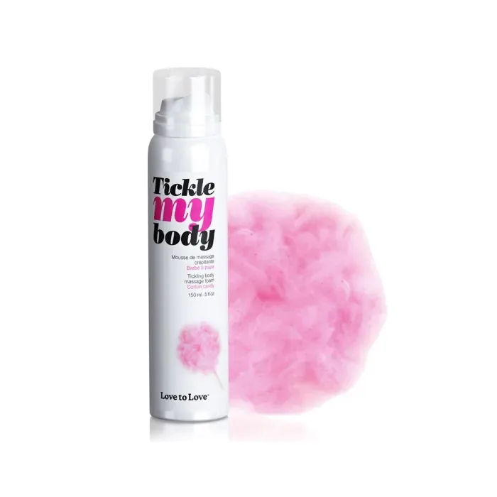 Масажна піна Love To Love Tickle My Body Cotton Candy 150 мл