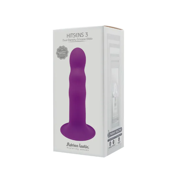 Фалоімітатор на присосці Adrien Lastic Hitsens 3 Purple — фото 6