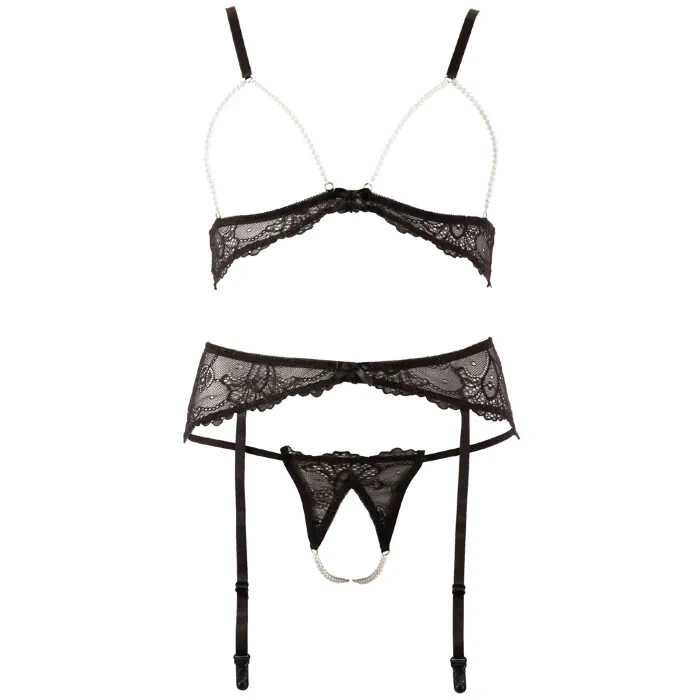 Комплект Abierta Fina Perlen Black Set — фото 9