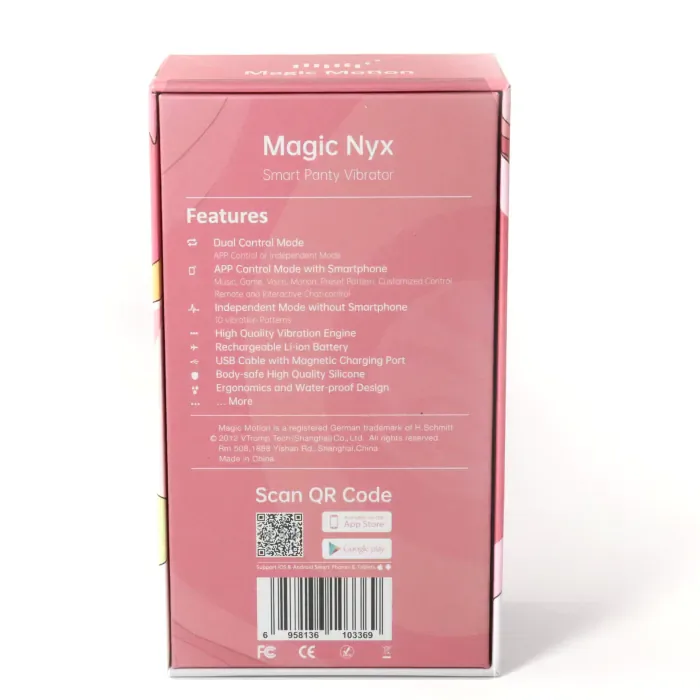 Смарт-вібратор у трусики Magic Motion Nyx — фото 4