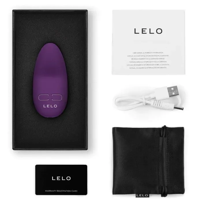 Мінівібратор для клітора Lelo Lily 3 Dark Plum — фото 4