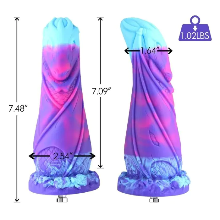 Фалоімітатор Hismith 7.48" Silicone Dildo HSA139 Monster Series — фото 6