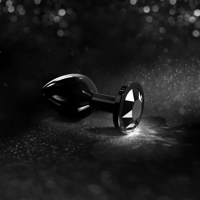 Анальна пробка Dorcel Diamond Plug Black L — фото 8
