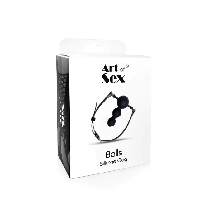 Кляп силіконовий Art of Sex Balls — фото 3