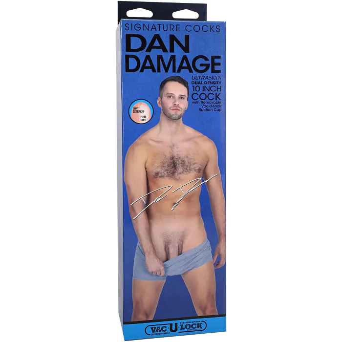Фалоімітатор Doc Johnson Signature Cocks Dan Damage — фото 6