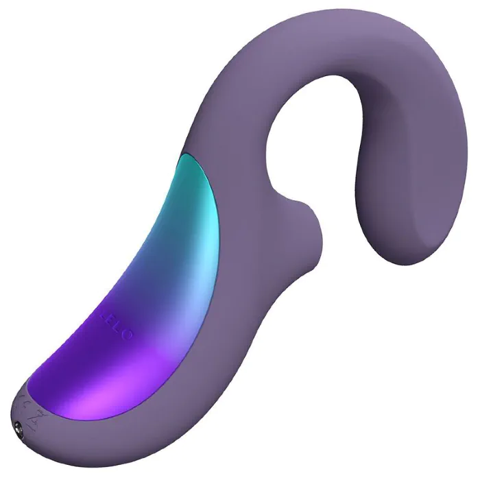 Кліторально-вагінальний звуковий стимулятор LELO Enigma WAVE Cyber Purple — фото 3