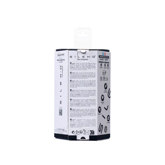 Анальна пробка SilexD Plug Model 2 Black L — фото 9