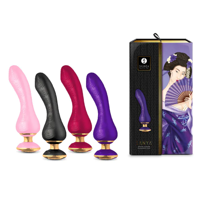 Вібратор для точки G Shunga Sanya Light Pink — фото 8