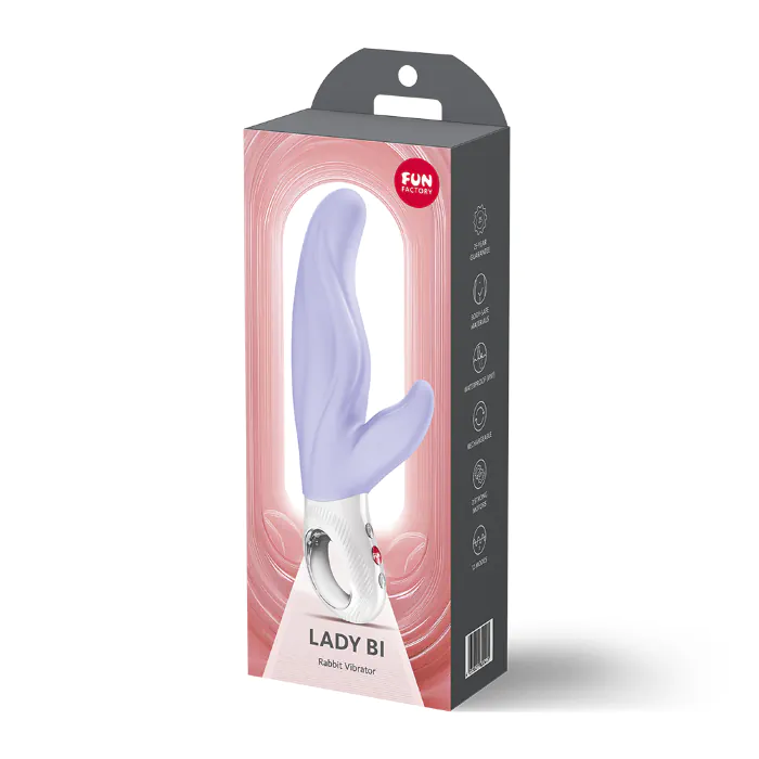 Вібратор Fun Factory Lady Bi Purple — фото 8