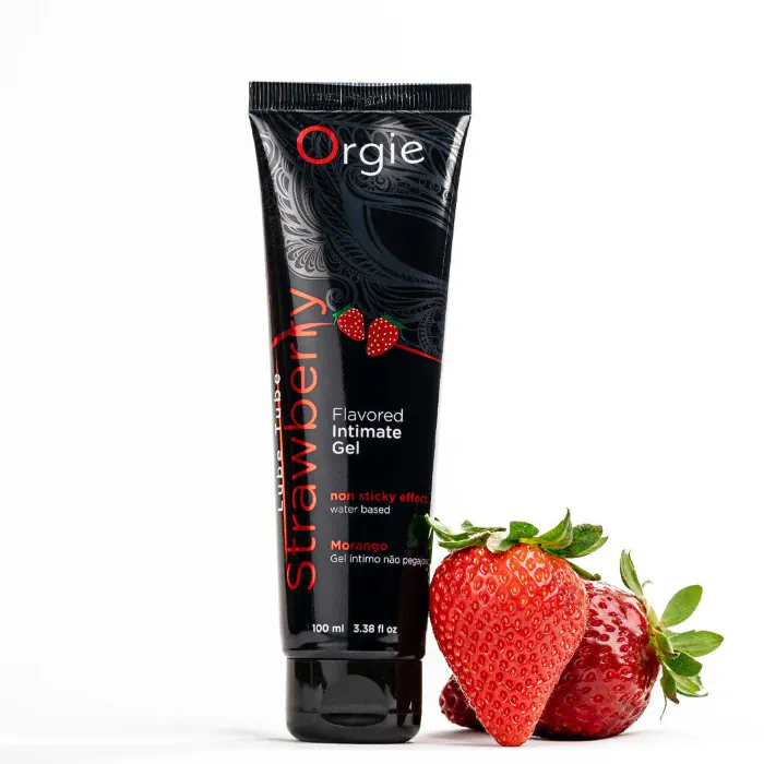 Лубрикант Orgie Lube Tube Strawberry 100 мл — фото 4