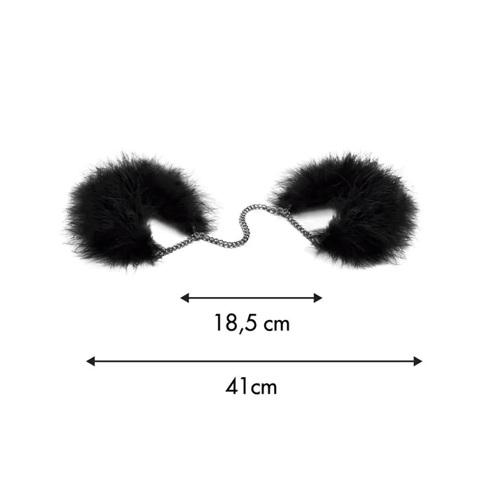 Наручники Bijoux Indiscrets Za za zu Black — фото 3