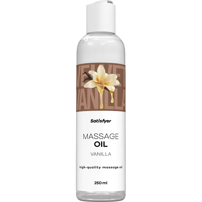 Масажна олія Satisfyer Massage Oil Vanilla 250 мл — фото 3