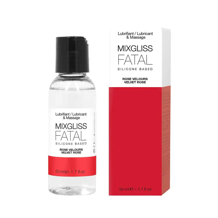 Лубрикант на силіконовій основі MixGliss Fatal Valvet Rose 50 мл — фото 2