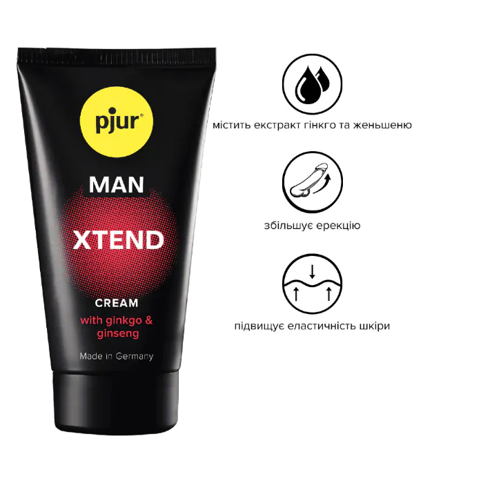 Збуджуючий крем pjur Man Xtend Cream 50 мл — фото 2