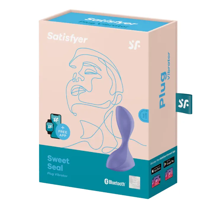 Анальна смартпробка з вібрацією Satisfyer Sweet Seal Violet — фото 7