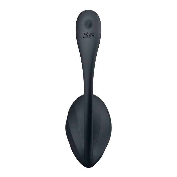 Смарт віброяйце Satisfyer Ribbed Petal Connect App Black — фото 6