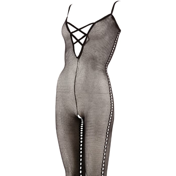 Комбінезон NO:XQSE Catsuit Ouvert Black — фото 12