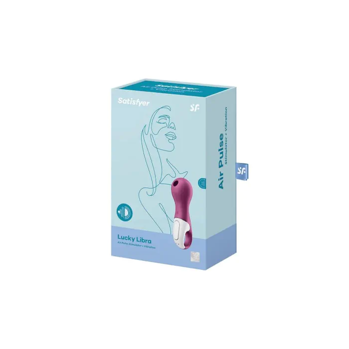 Вакуумний вібратор Satisfyer Lucky Libra berry — фото 4